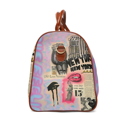 "new york, new york" airbrush waterproof travel bag