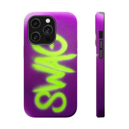MagSafe "swag pt. 2" airbrush iPhone case