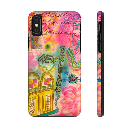 "new orleans, la" airbrush iPhone case