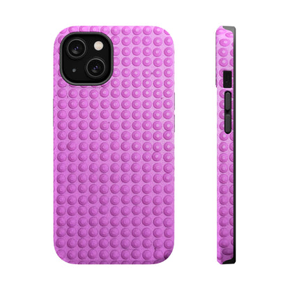 MagSafe "pink studs" airbrush iPhone case