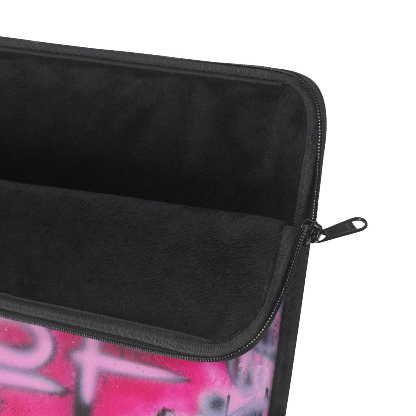 "need $$ to shop" airbrush laptop sleeve