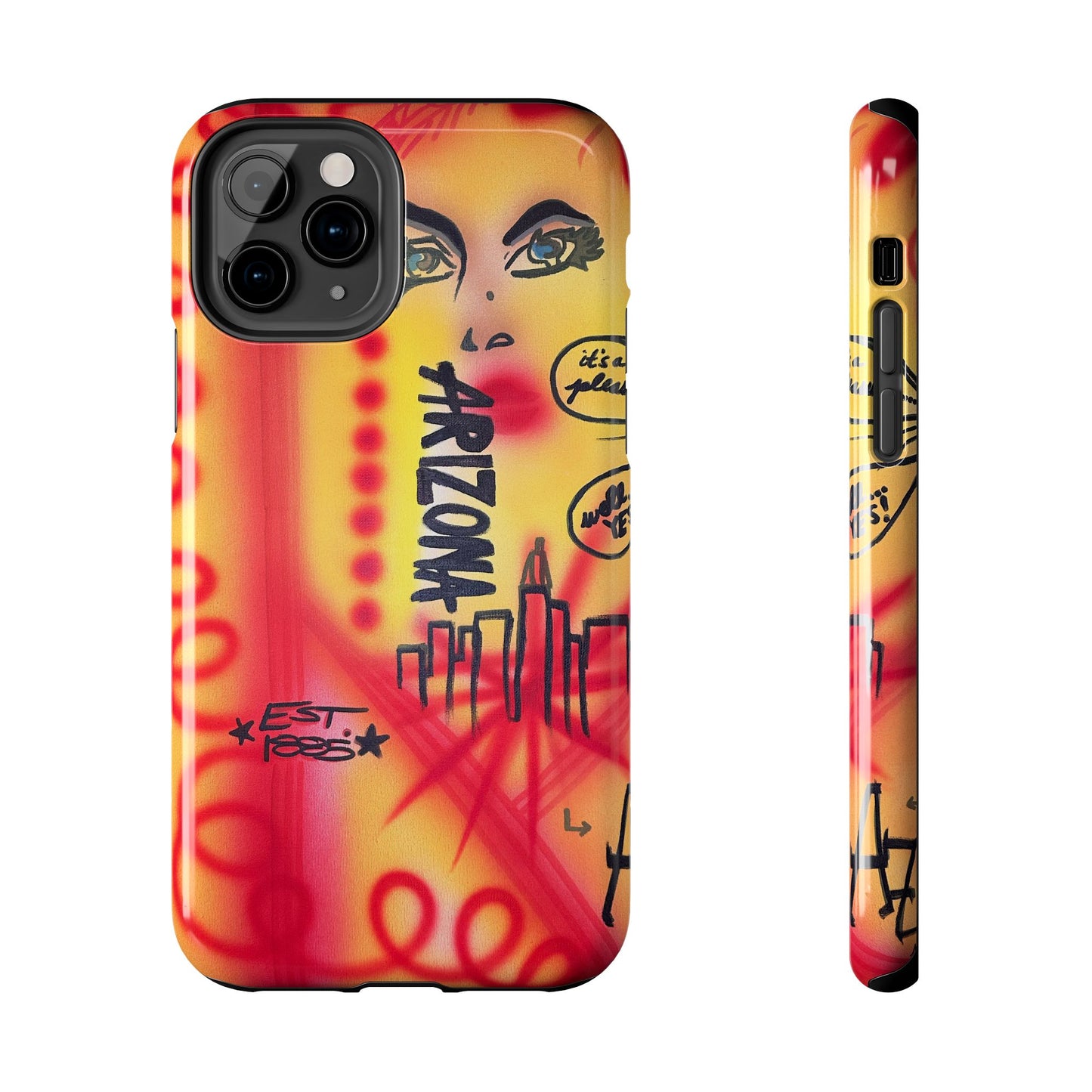 "arizona state university" airbrush iPhone case