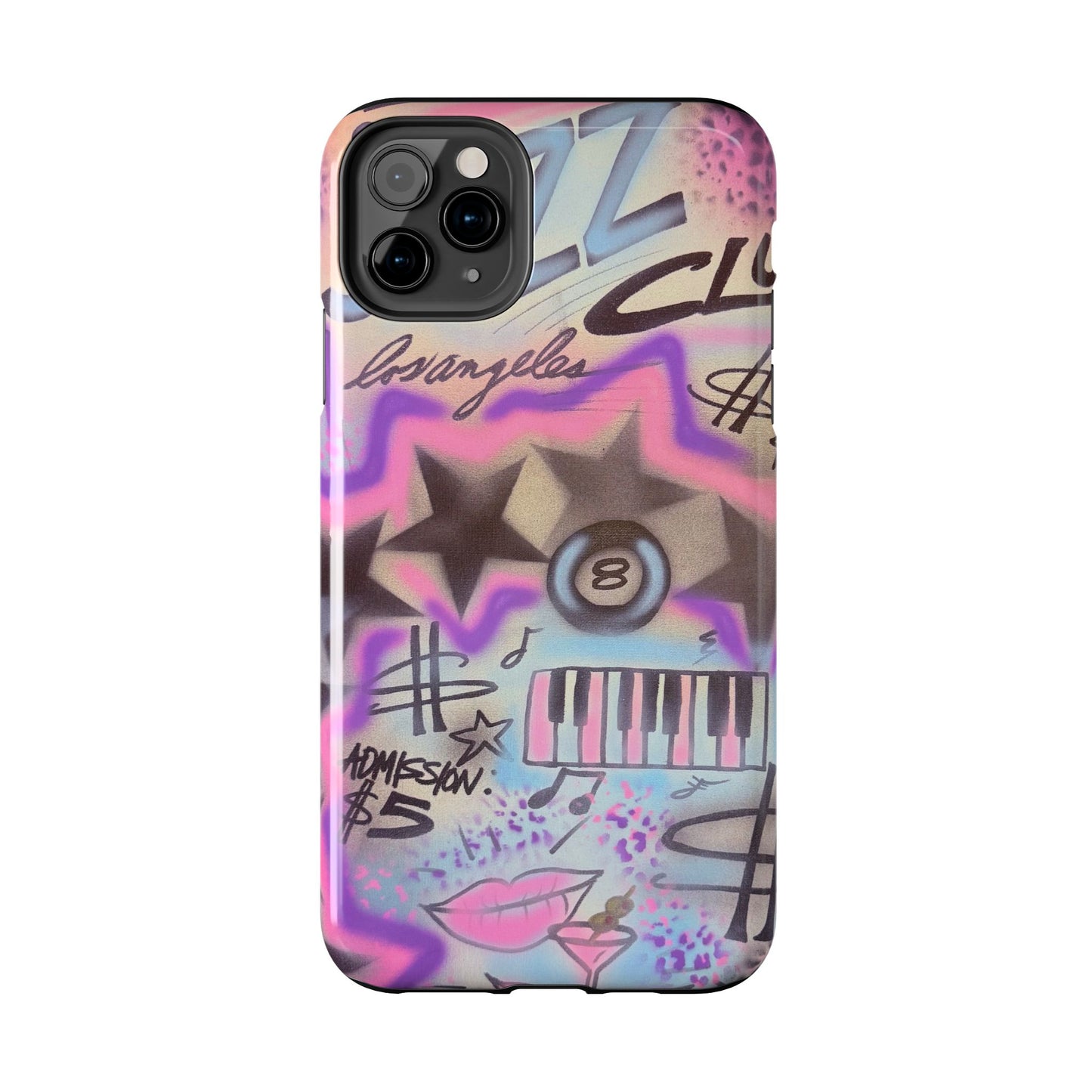 "the jazz club" airbrush iPhone case