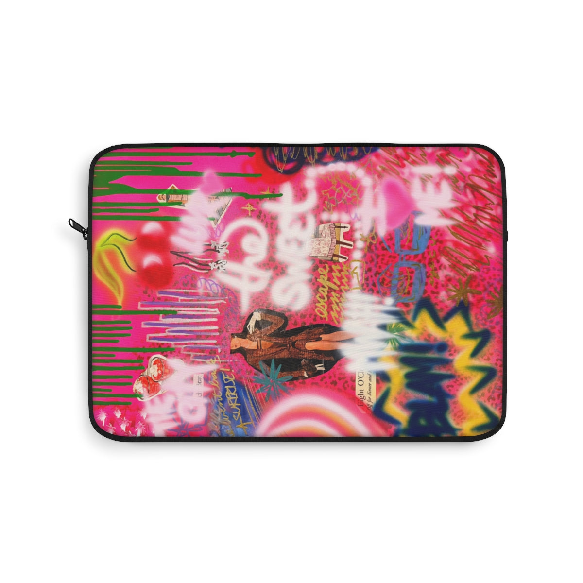 "sweet escape" airbrush laptop sleeve