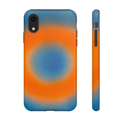 "citrus sky aura" airbrush iPhone case