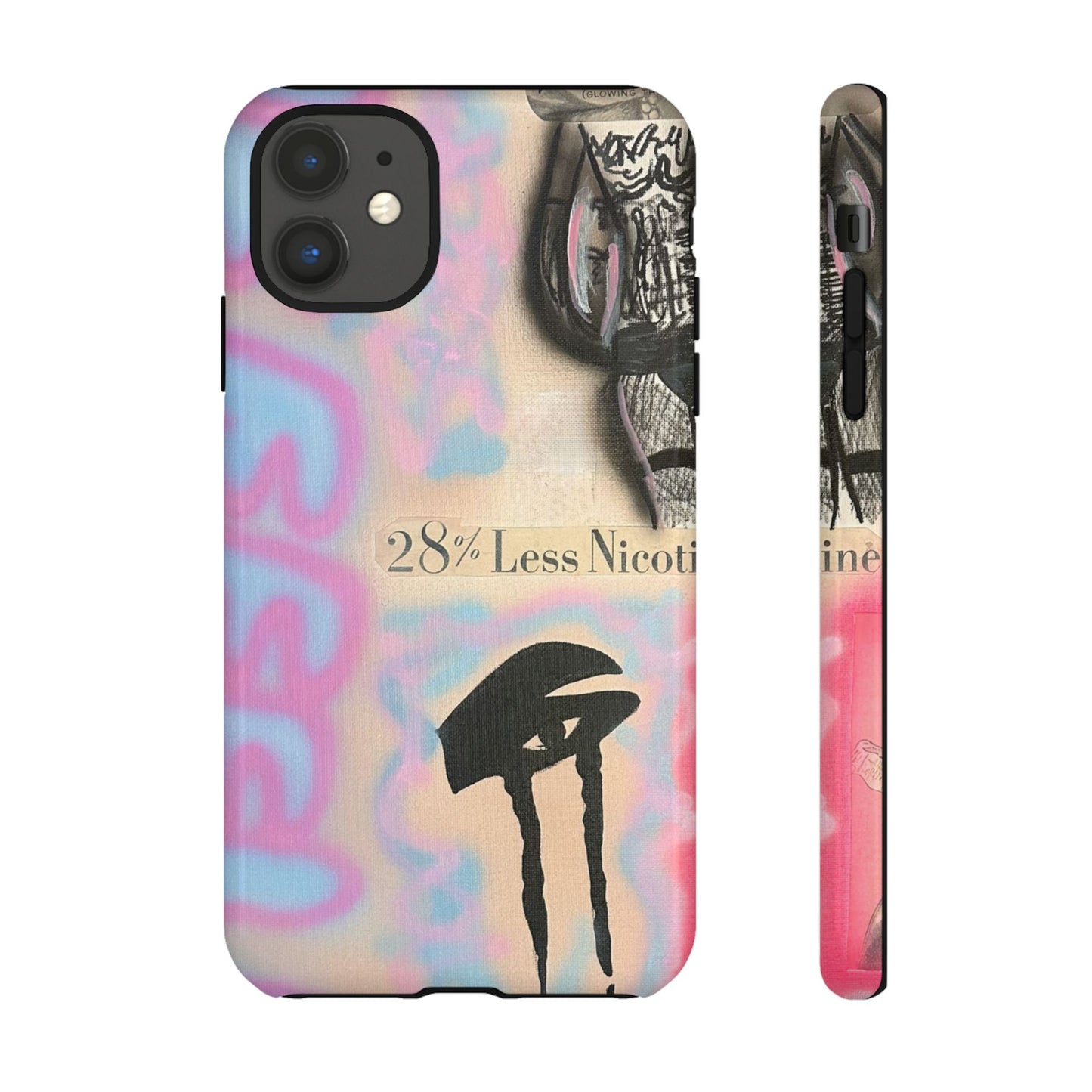 "the feeling" airbrush iPhone case