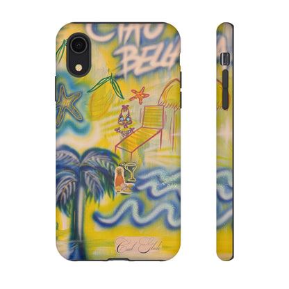 "ciao bella" airbrush iPhone case