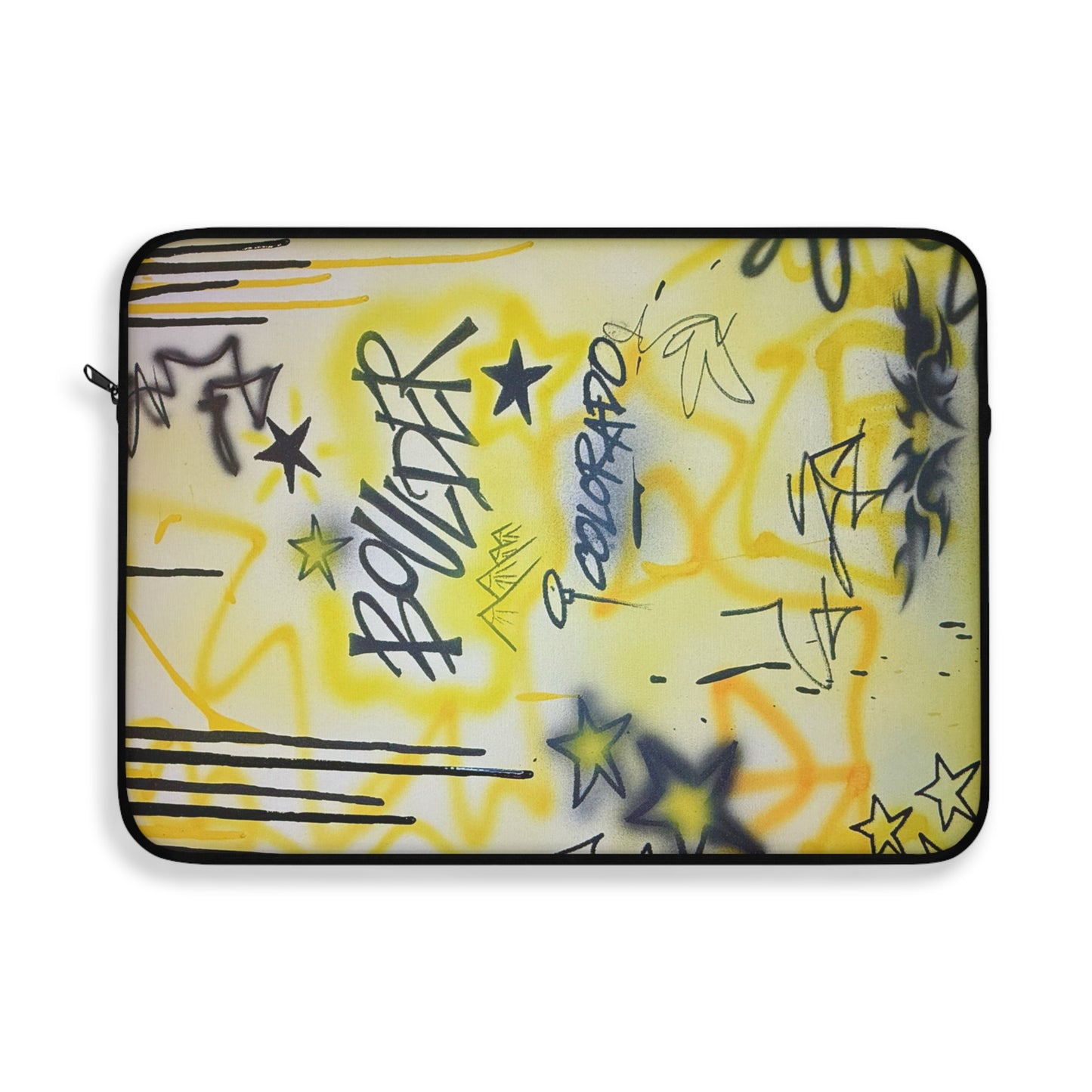 "boulder" airbrush laptop sleeve