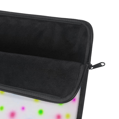 "birthday cake polka dot" airbrush laptop sleeve