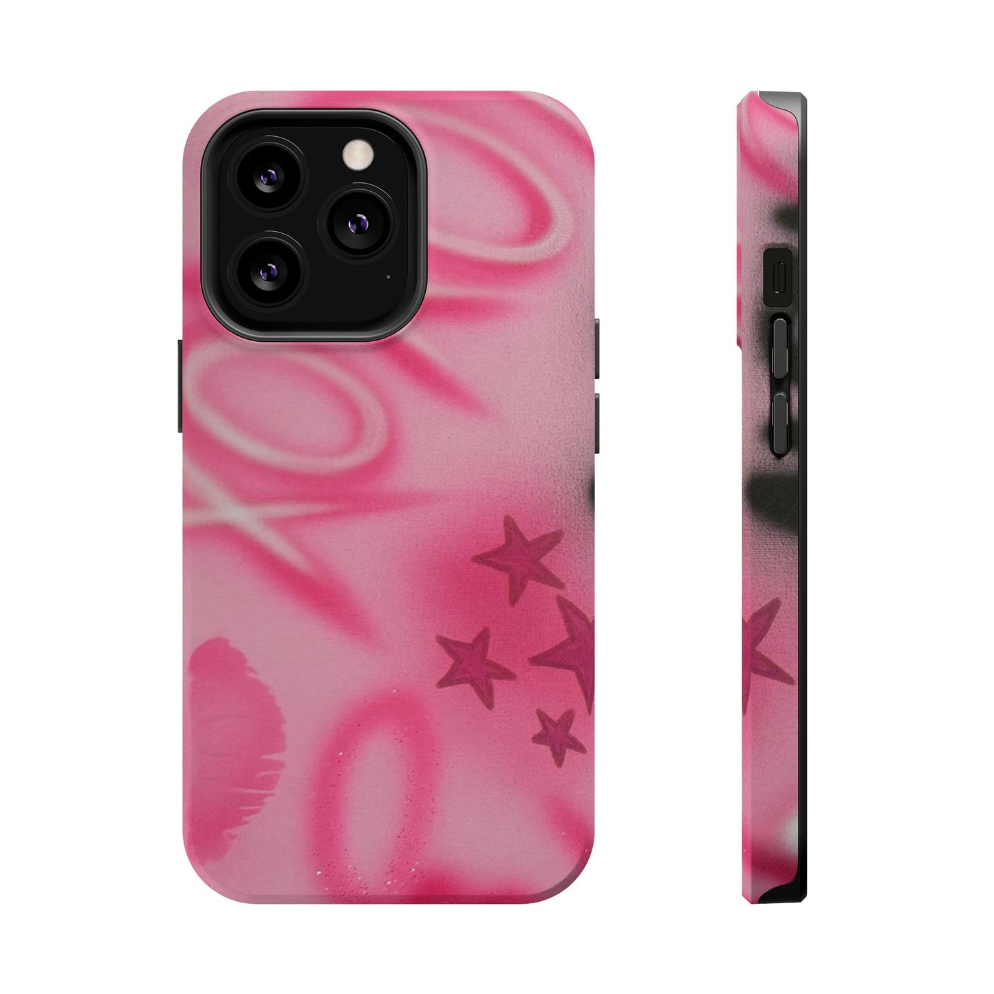 MagSafe "perfectly pink" airbrush iPhone case