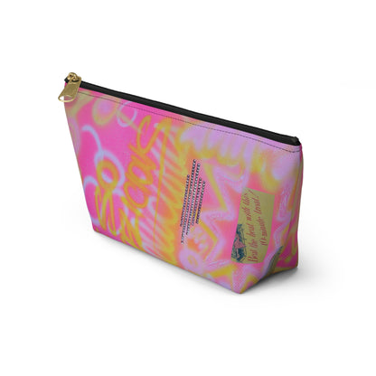 "so delicious" airbrush makeup pouch