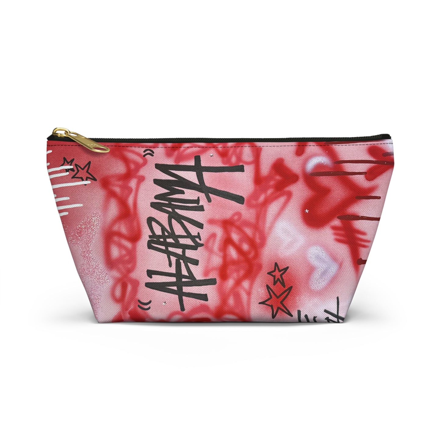 "alabama" airbrush makeup pouch