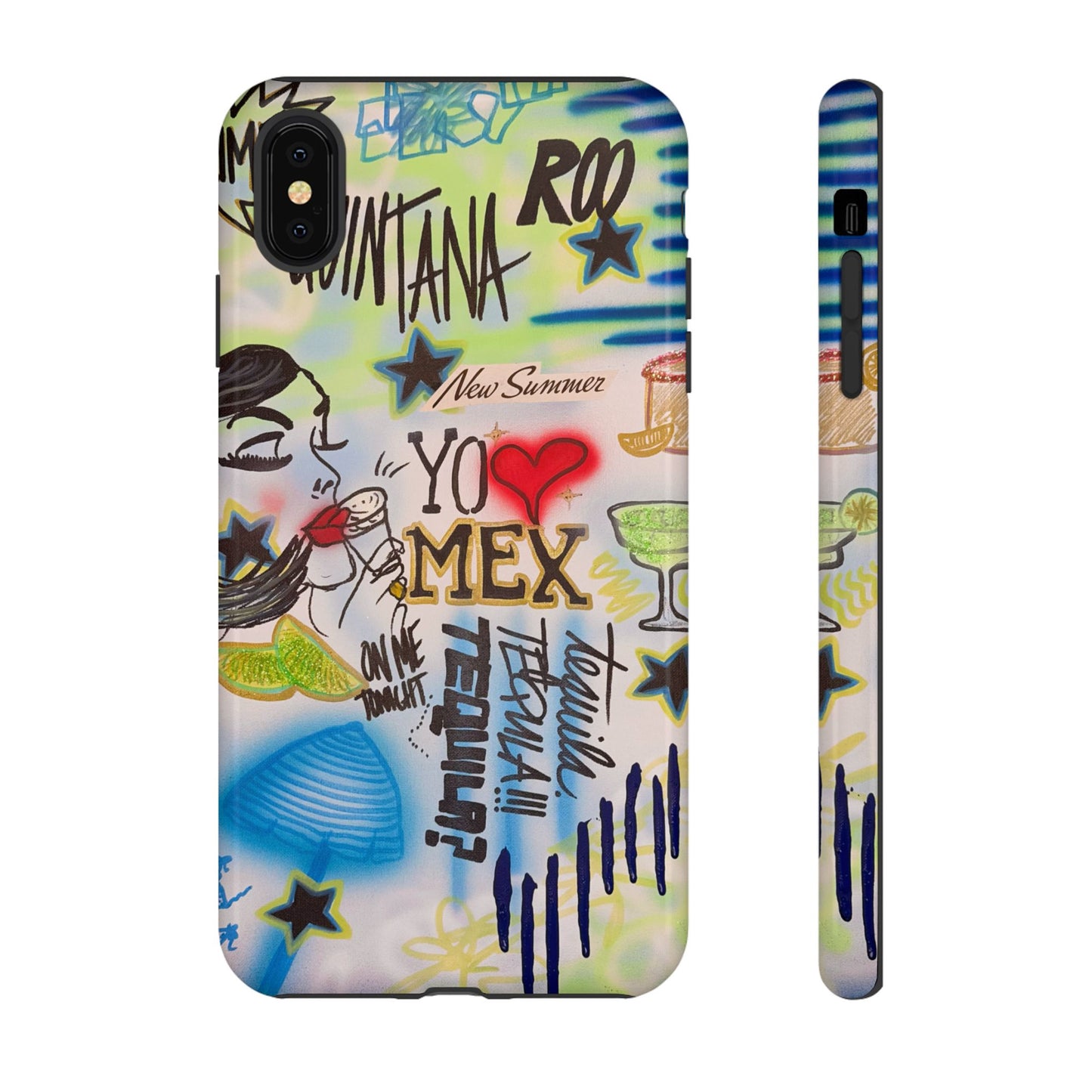 "salted lime" airbrush iPhone case