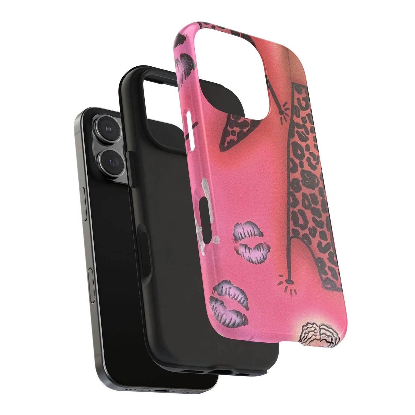 "cheetah boots" airbrush iPhone case