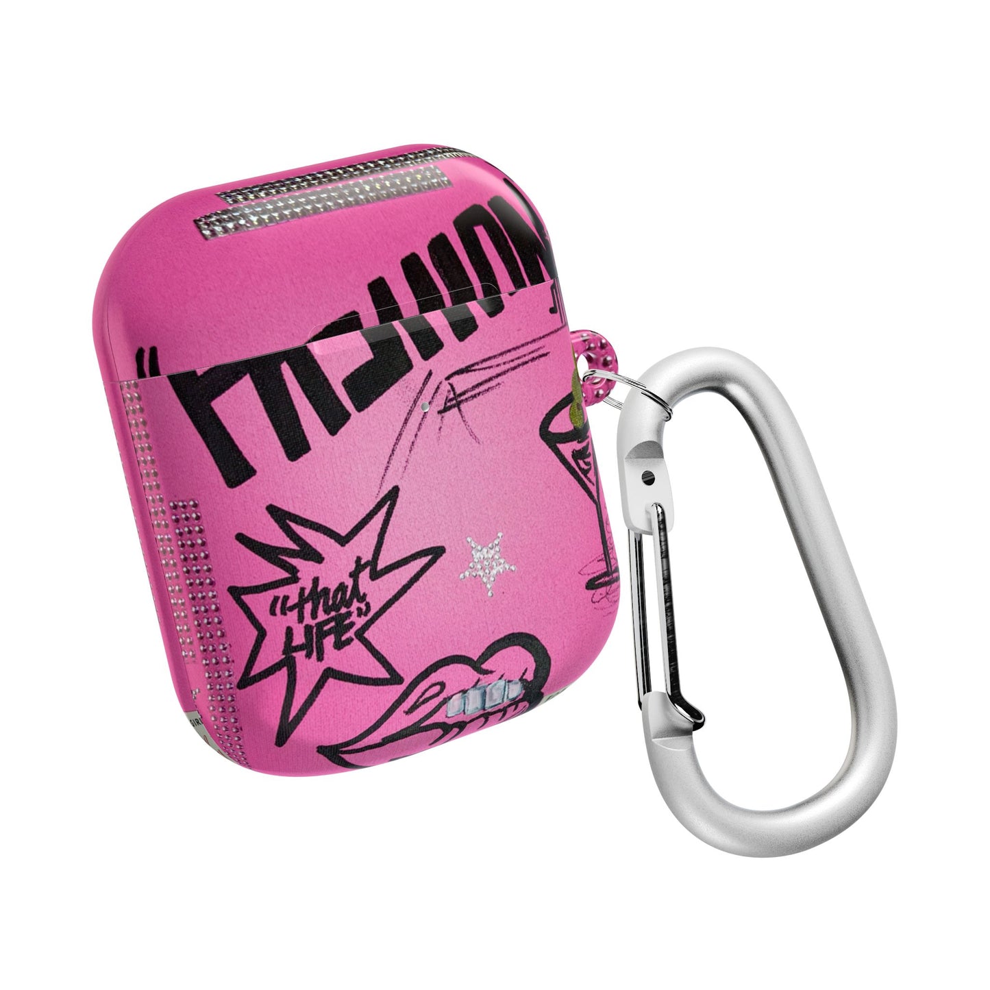 "high fashion" airbrush airpod cases