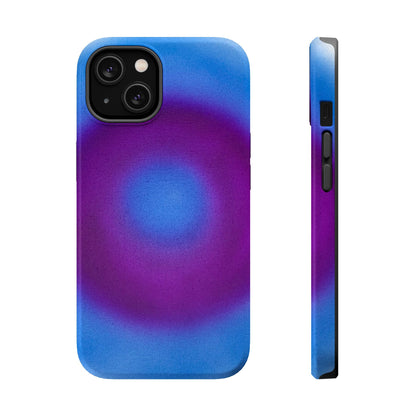 MagSafe "grape soda aura" airbrush iPhone case