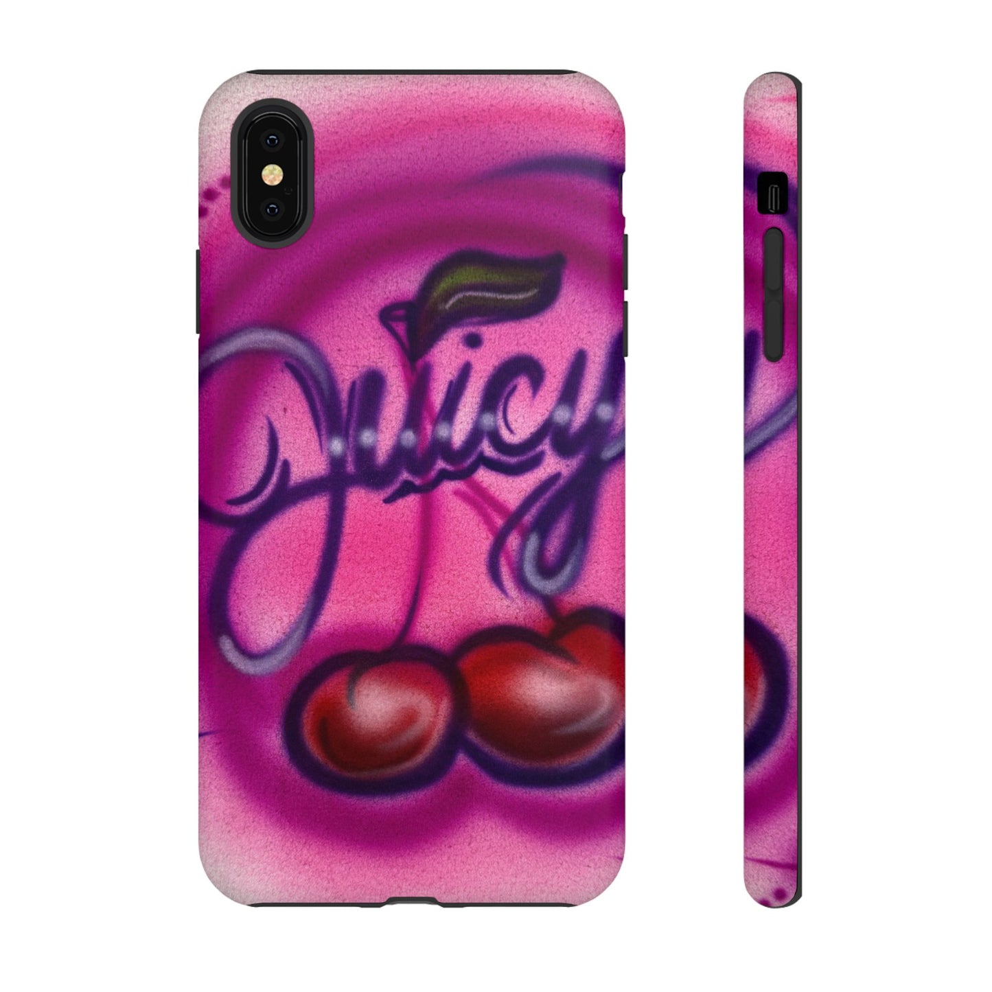 "juicy" airbrush iPhone case