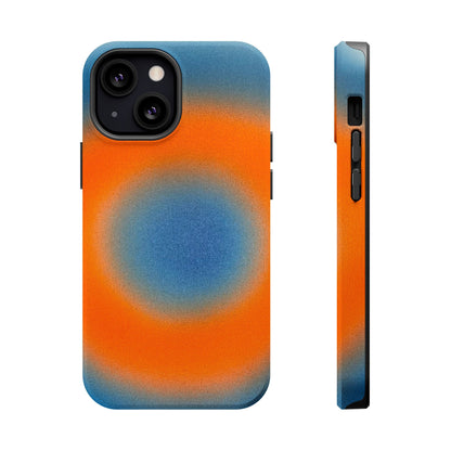 MagSafe "citrus sky aura" airbrush iPhone case
