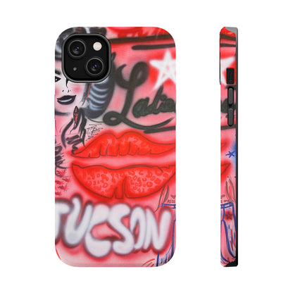 MagSafe "tucson, az" airbrush iPhone case