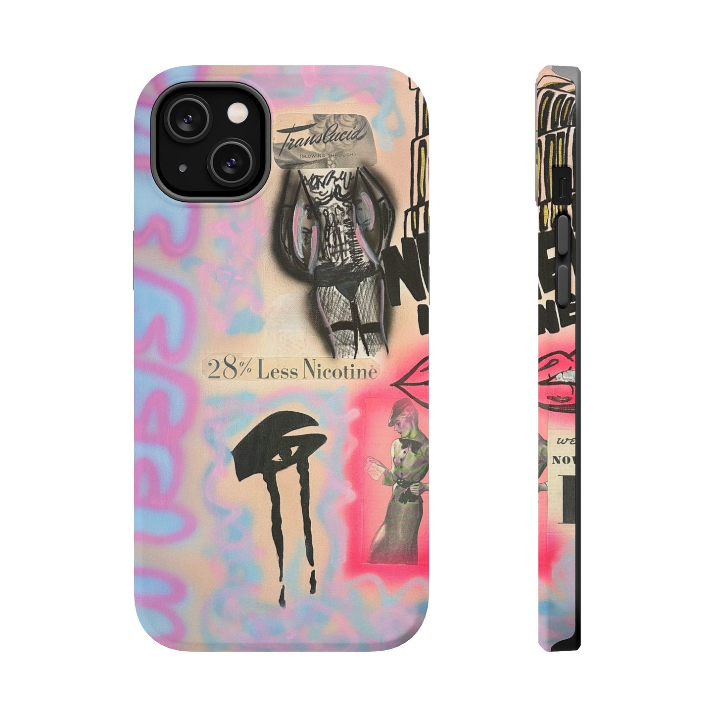 MagSafe "the feeling" airbrush iPhone case