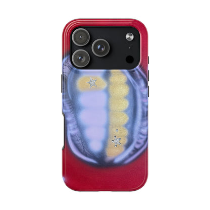 "bite me bling" airbrush iPhone case