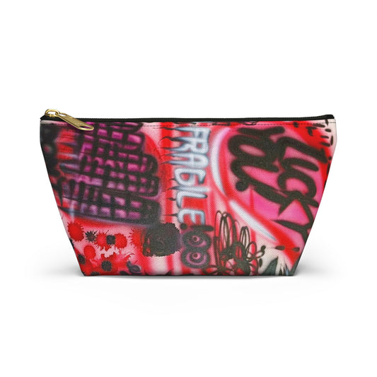 "lucky you!" airbrush makeup pouch