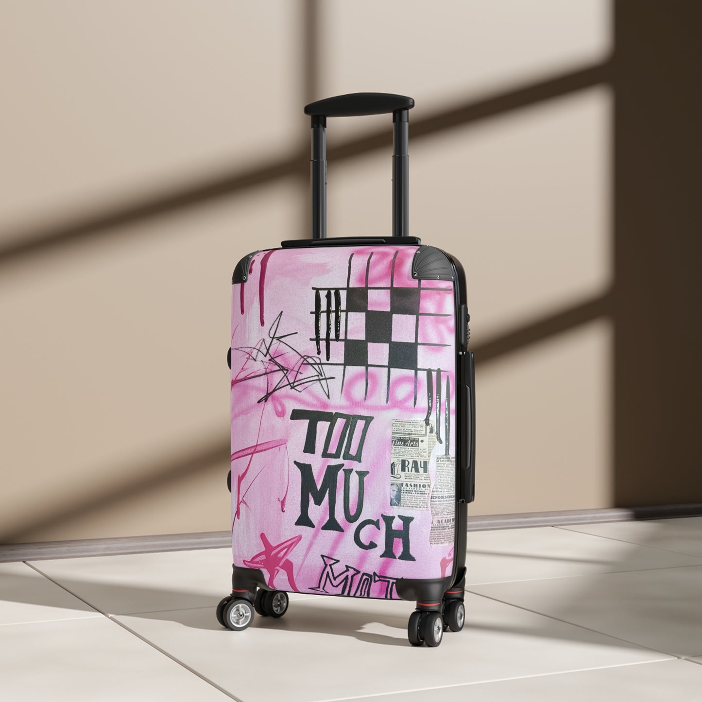 "too much motion" airbrush suitcase