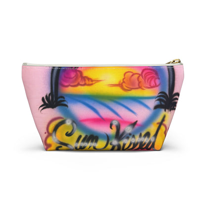 "sunkissed" airbrush makeup pouch