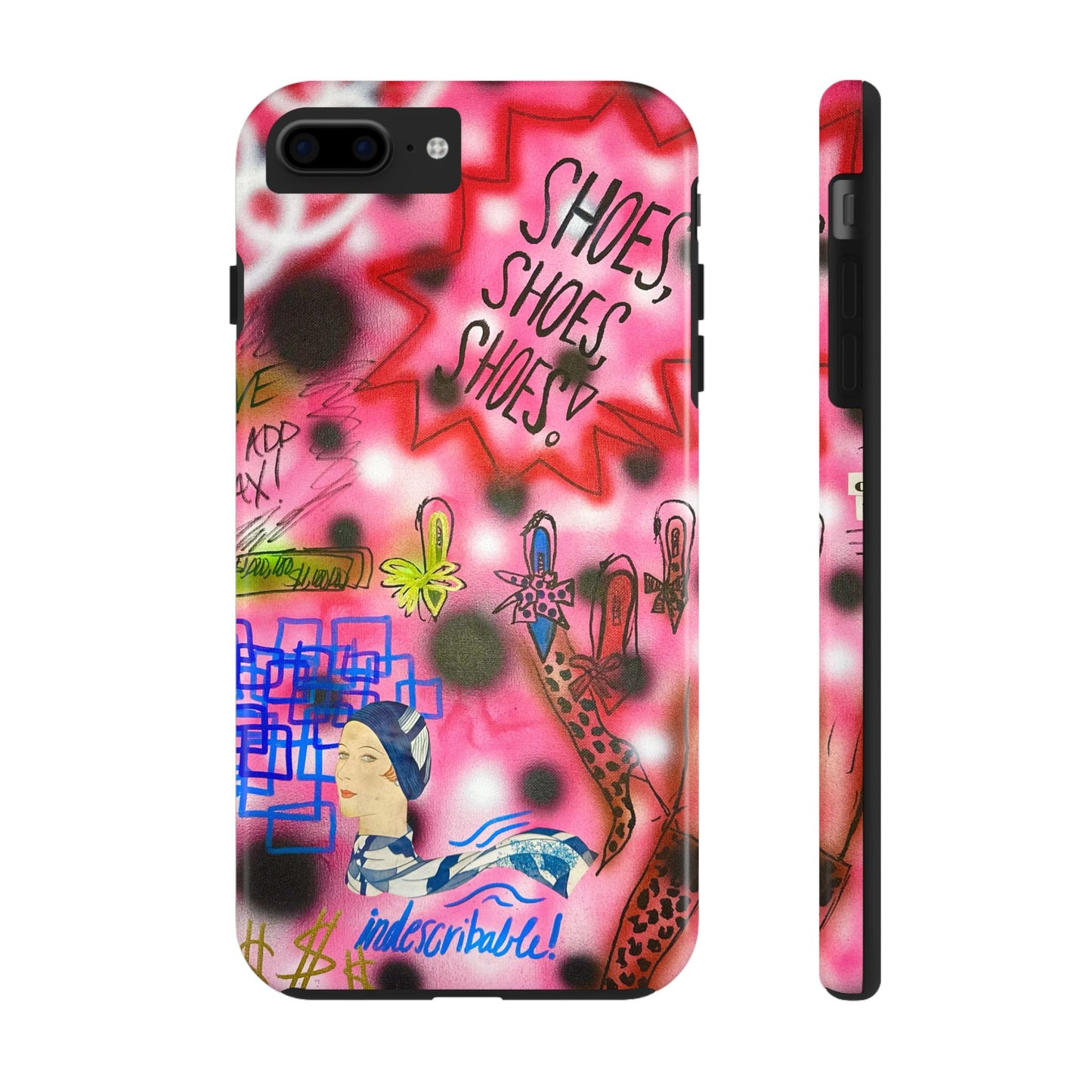"indescribable cost" airbrush iPhone case