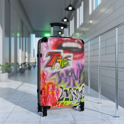 "wynwood gold" airbrush suitcase