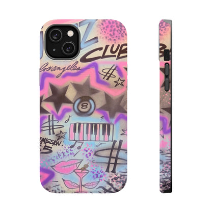 MagSafe "jazz club" airbrush iPhone case