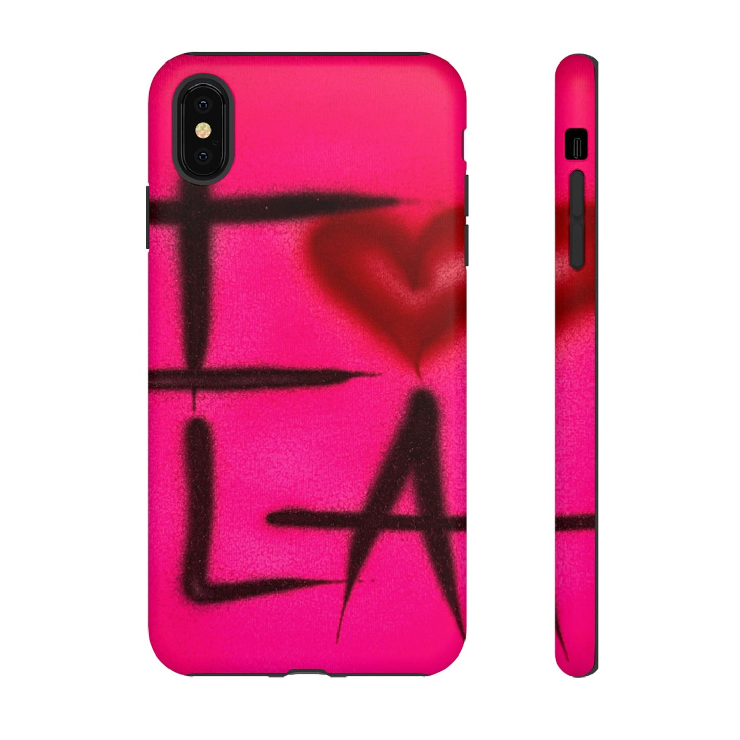 "I <3 LA" airbrush iPhone case