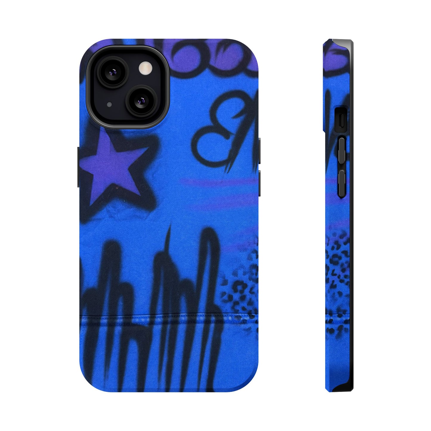 MagSafe "infamous indigo" airbrush iPhone case