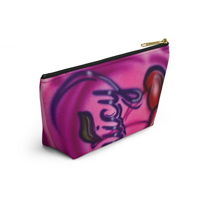 "juicy" airbrush makeup pouch