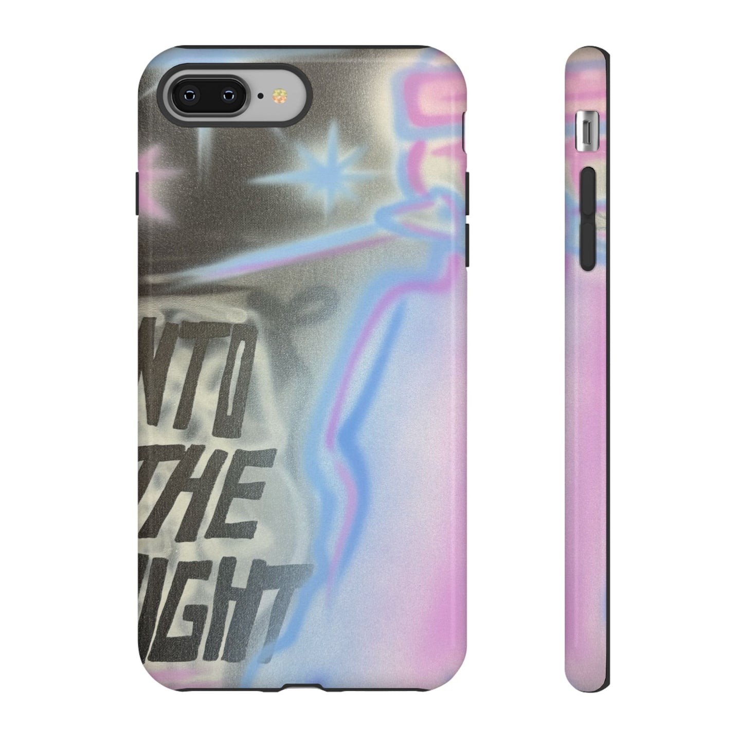 "into the night pt. 2" airbrush iPhone case