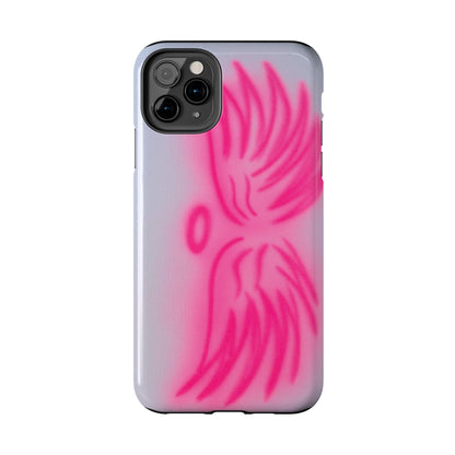 "angel wings" airbrush iPhone case