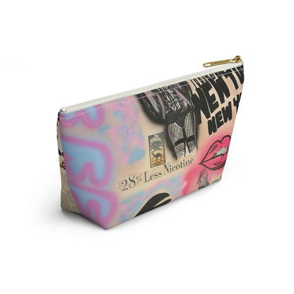 "new york, new york" airbrush makeup pouch