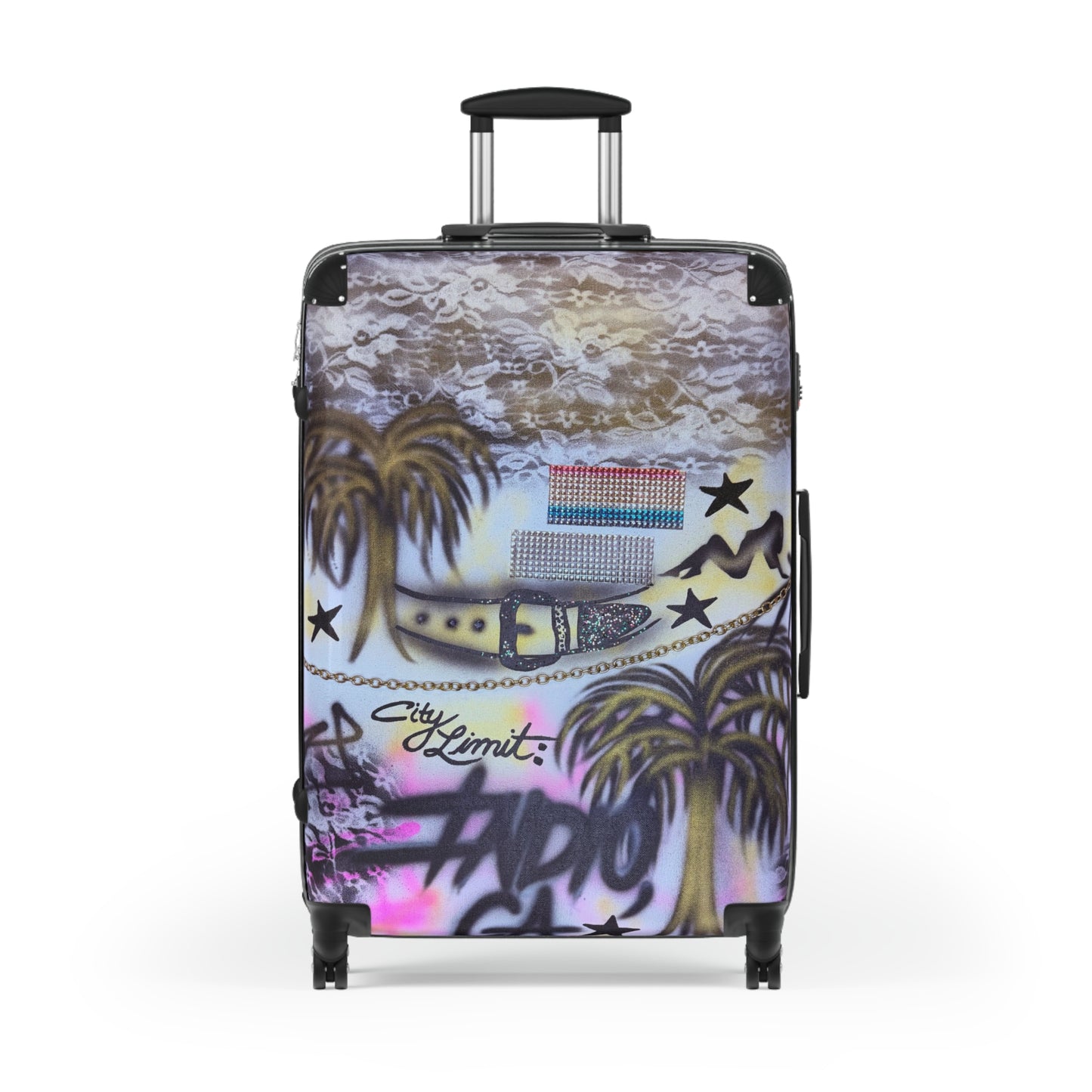 "indio, ca" airbrush suitcase