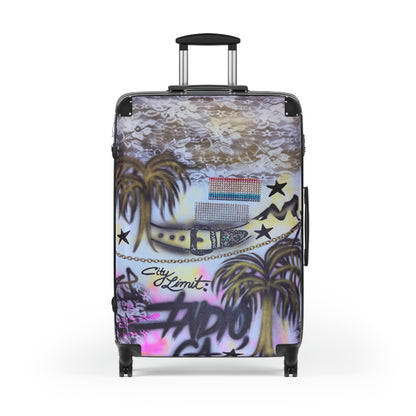 "indio, ca" airbrush suitcase
