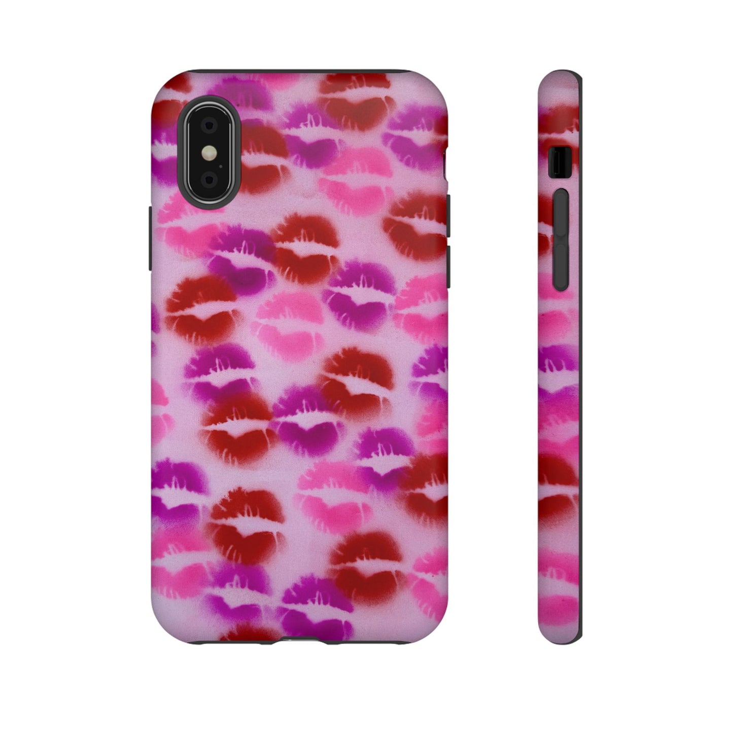 "mwah!" airbrush iPhone case