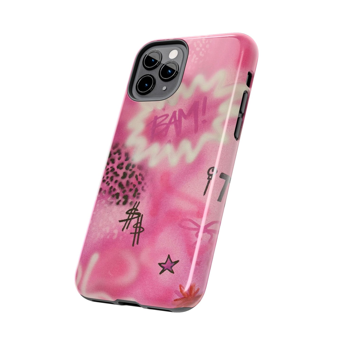 "BAM!" airbrush iPhone case
