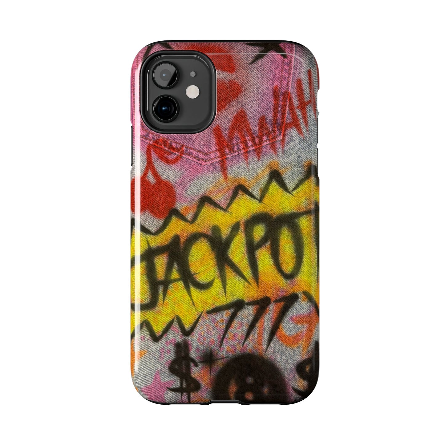 "jackpot!" airbrush iPhone case