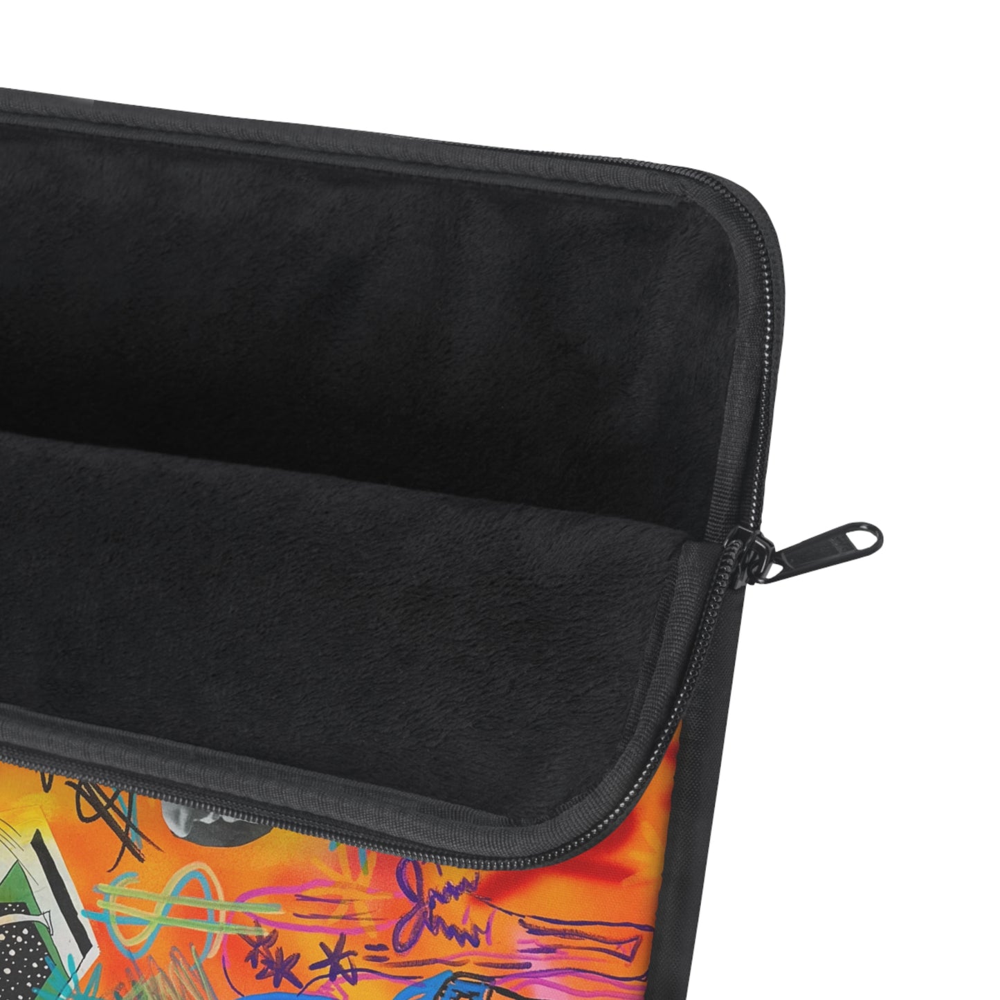 "rich, young, hot" airbrush laptop sleeve
