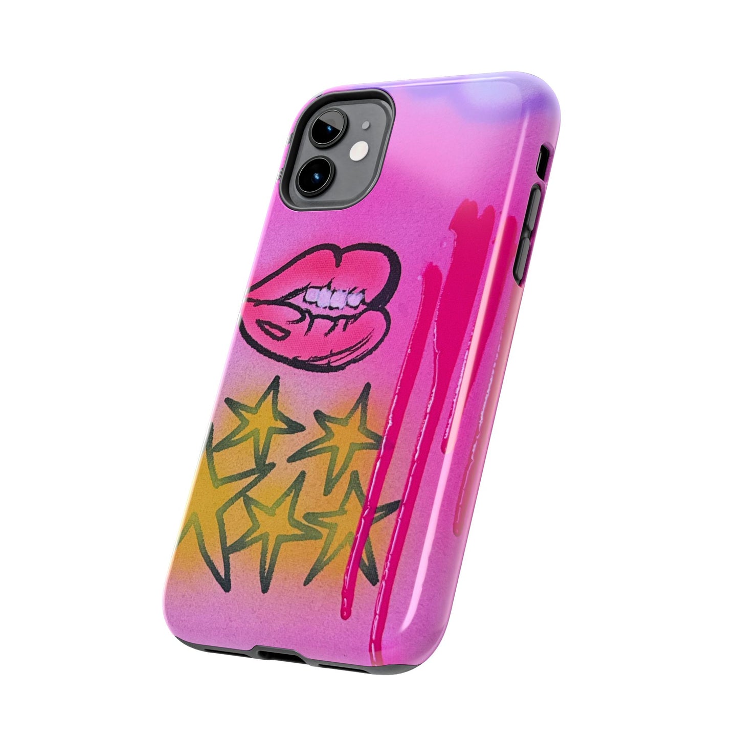 "star drip" airbrush iPhone case