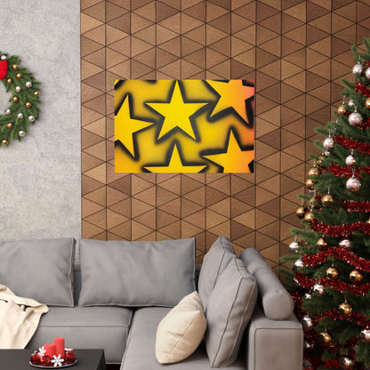 "ur a star" airbrush horizontal print