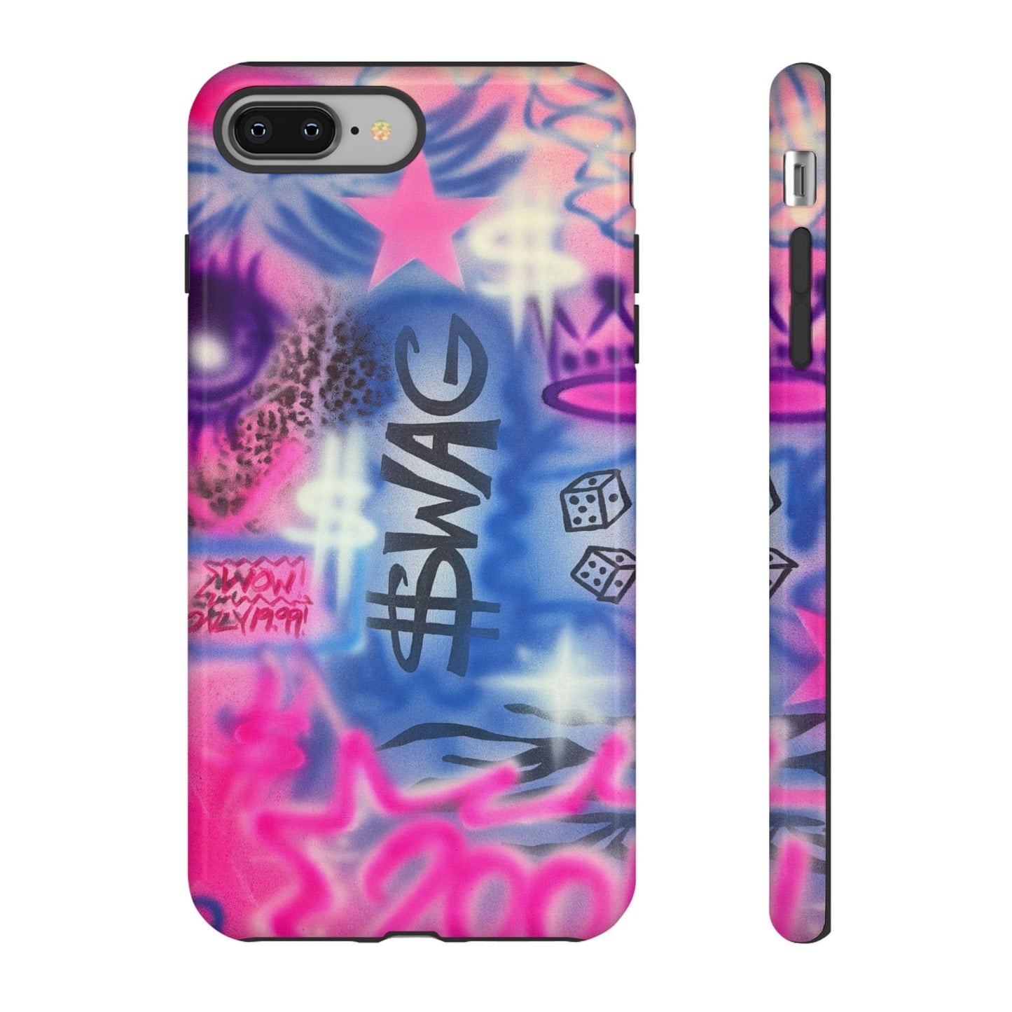 "$wag" airbrush iPhone case