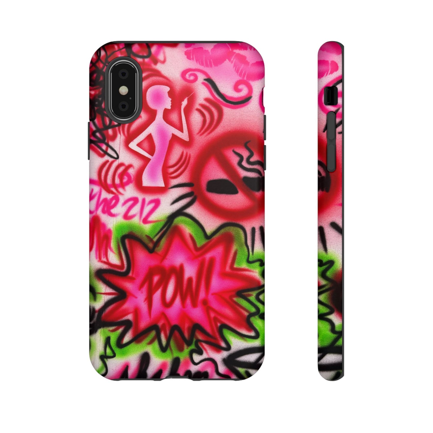"in the 212" airbrush iPhone case