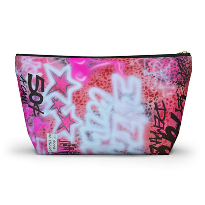 "in the wild" airbrush makeup pouch