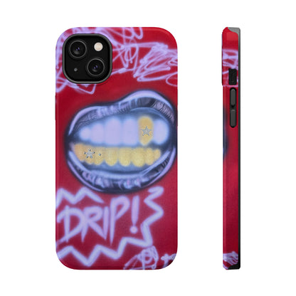 MagSafe "tooth drip" airbrush iPhone case