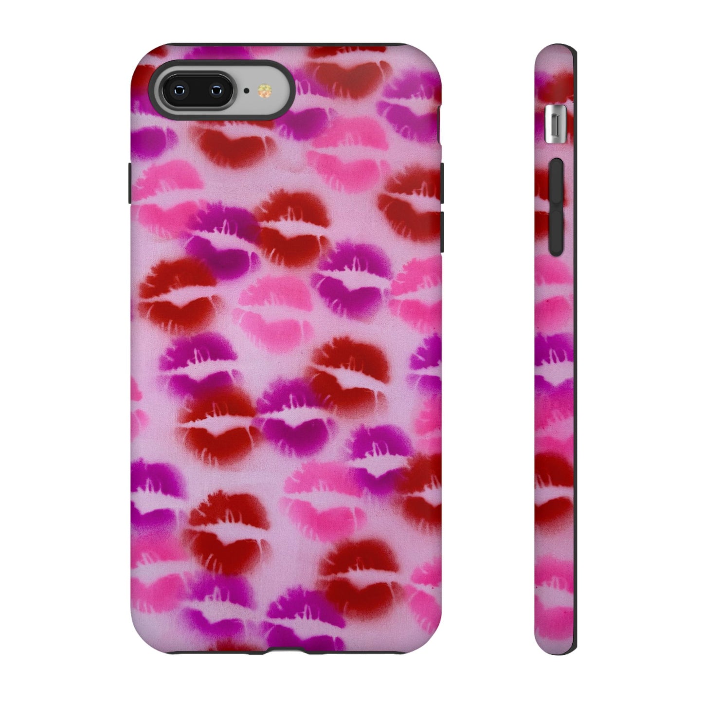 "mwah!" airbrush iPhone case